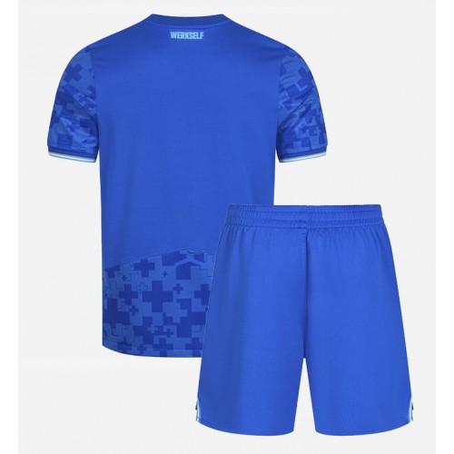 Bayer Leverkusen Terza Maglia Bambino 2025-26 Manica Corta (+ Pantaloni corti)